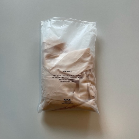 Miss to Mrs Blush/Light Pink Satin Robe with Waist Tie - Picture 5 of 7